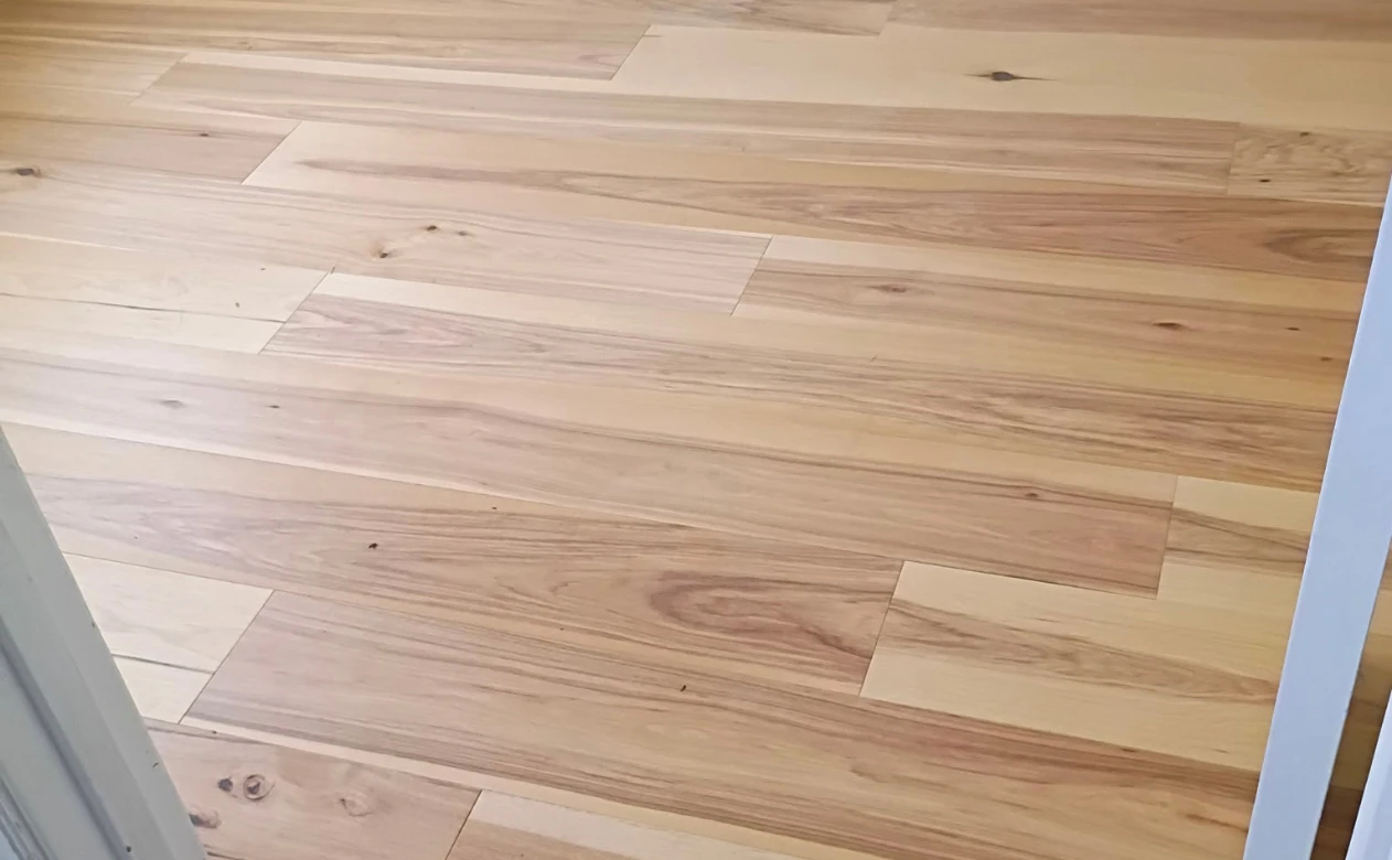 Luxury Vinyl installed in a kitchen