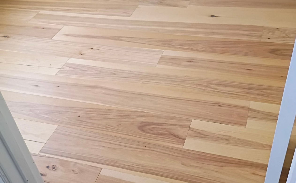 Luxury Vinyl installed in a kitchen