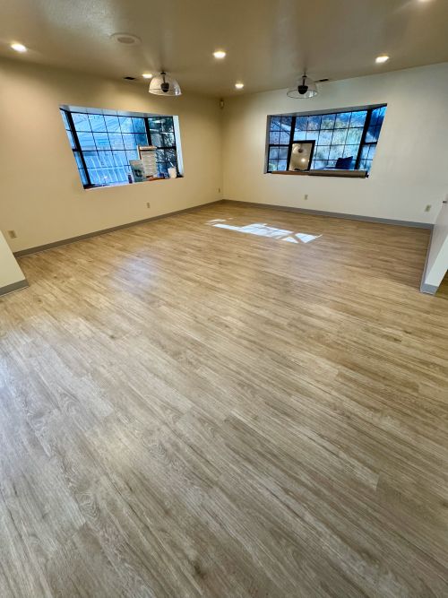 Wood look healthcare offices 